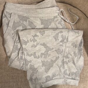 Chico's Gray Camo Joggers